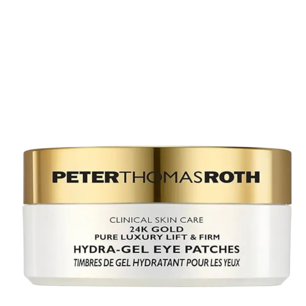 PETER THOMAS ROTH 24K Gold Pure Luxury Lift and Firm Hydra-Gel Eye Patches 30пар - Антивікові патчі для шкіри навколо очей з 24K золотом для ліфтингу та зміцнення PETER THOMAS ROTH 24K Gold Pure Luxury Lift and Firm Hydra-Gel Eye Patches 30пар - Антивікові патчі для шкіри навколо очей з 24K золотом для ліфтингу та зміцнення